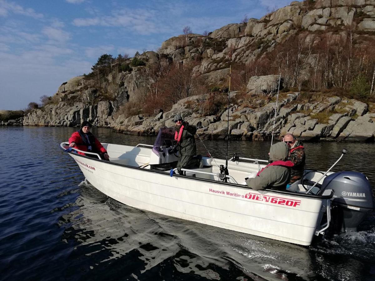 Hausvikstranda Lyngdal Exterior foto